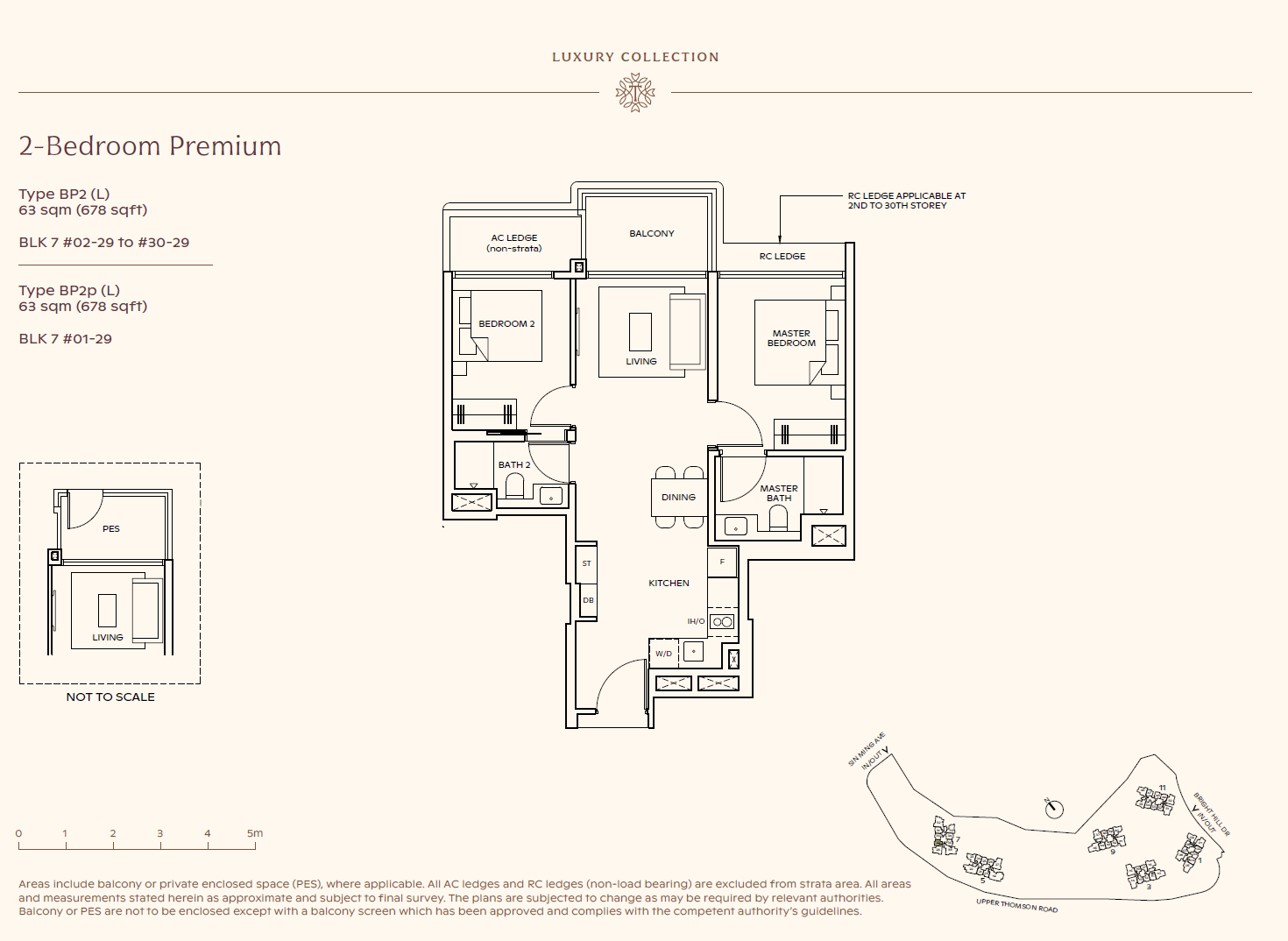 Thomson Reserve 2 Bedroom Floor Plan 11