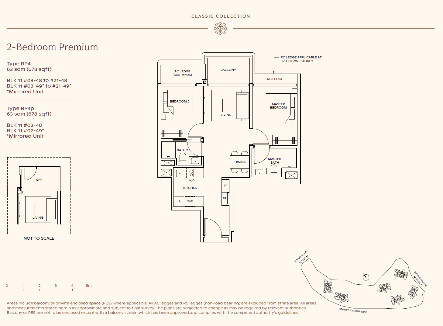 Thomson Reserve 2 Bedroom Floor Plan 16