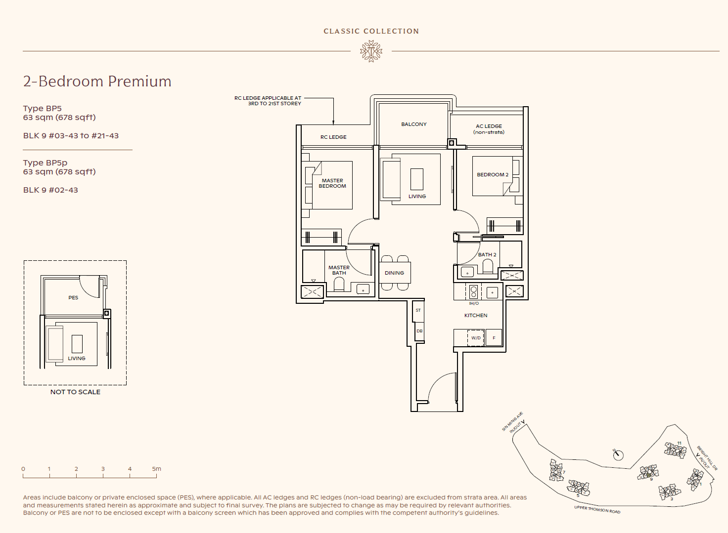 Thomson Reserve 2 Bedroom Floor Plan 18