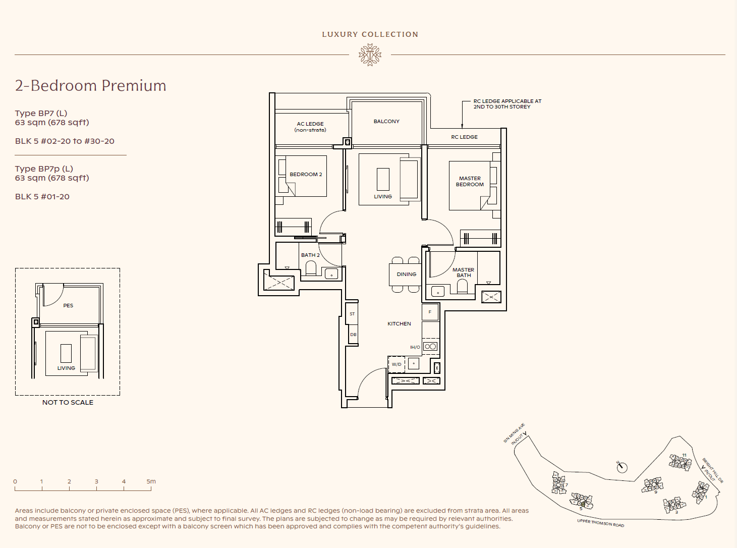 Thomson Reserve 2 Bedroom Floor Plan 22