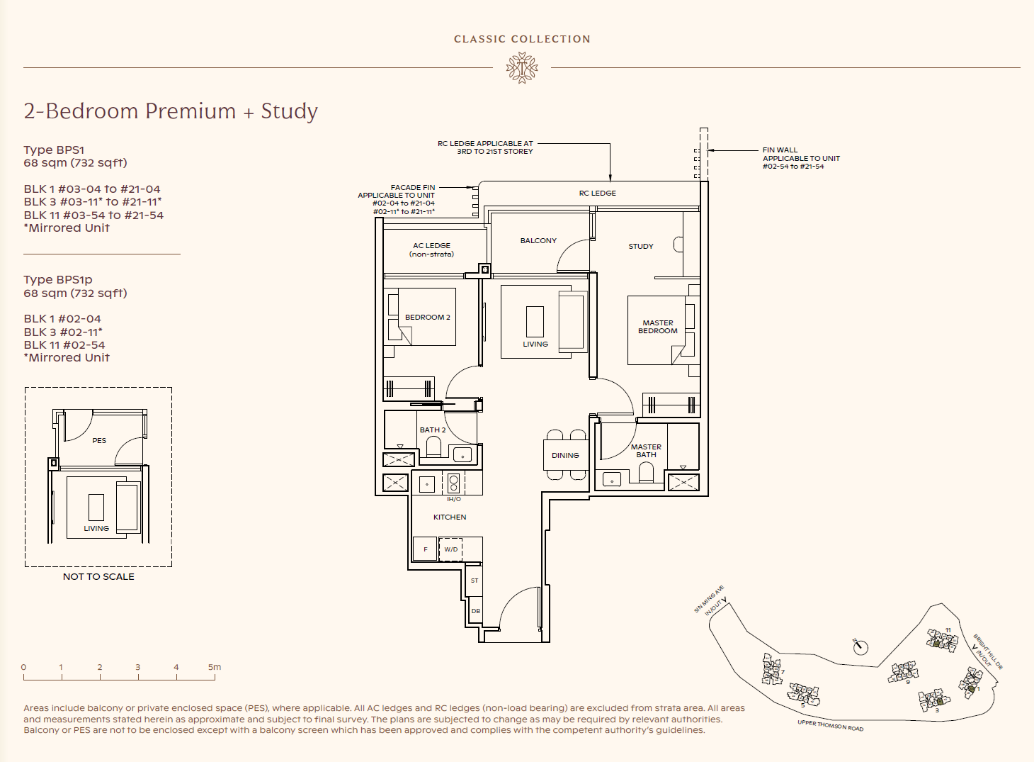 Thomson Reserve 2 Bedroom Floor Plan 29
