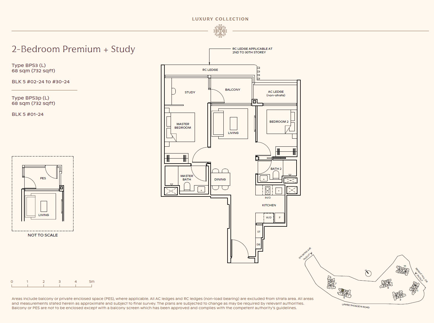 Thomson Reserve 2 Bedroom Floor Plan 32