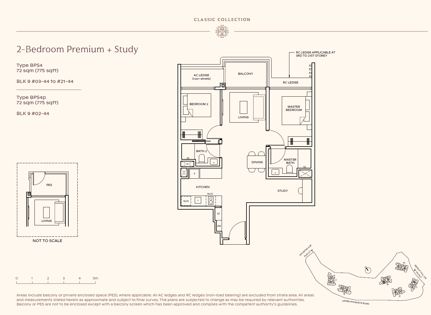 Thomson Reserve 2 Bedroom Floor Plan 35